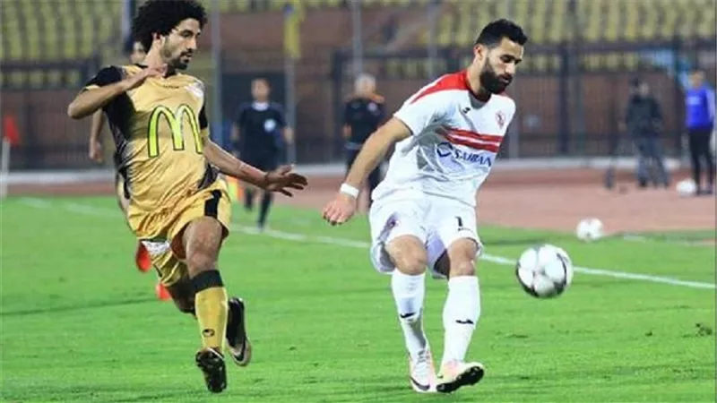 الزمالك يهزم الإنتاج الحربى فى المباراة المؤجلة من الاسبوع الأول