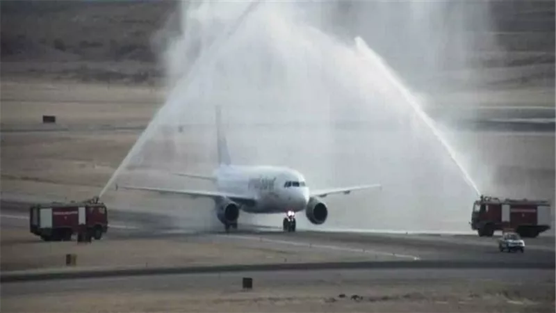 مطار مرسى علم يفتتح خط طيران جديد للسياحة الهولندية