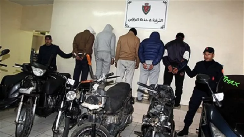 ضبط تشكيل عصابي تخصص في سرقة الدراجات البخارية بالمنيا