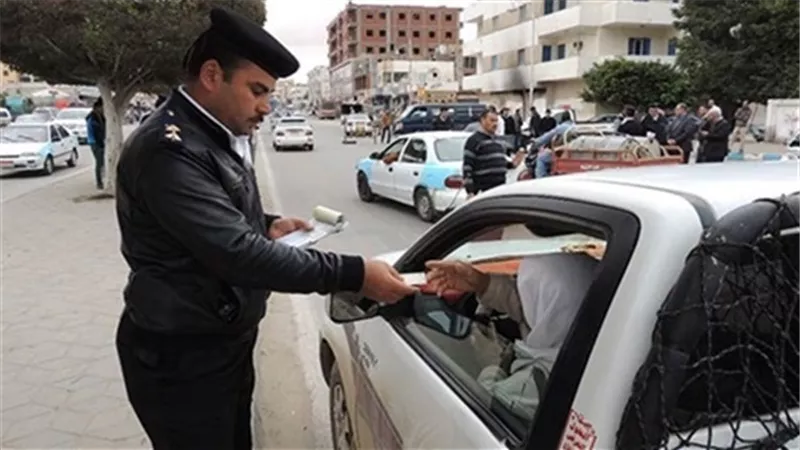 تحرير 8822 مخالفة مرورية وإزالة 2482 حالة إشغالات بالمنوفية