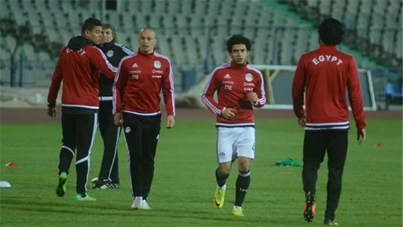 المنتخب الأول يؤدى مرانه الثاني استعدادًا للقاء تونس الودى