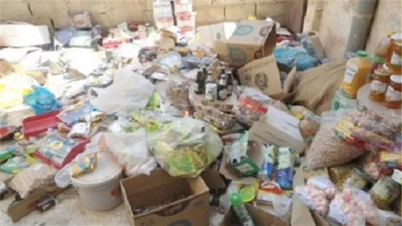 ضبط 275 طن مواد غذائية فاسدة في الجيزة