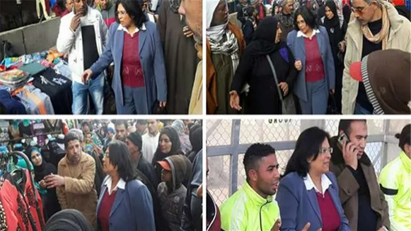 مني جاب الله تتواصل مع المسؤولين لمنع نقل سوق الأحد بمنشأة ناصر والجمالية