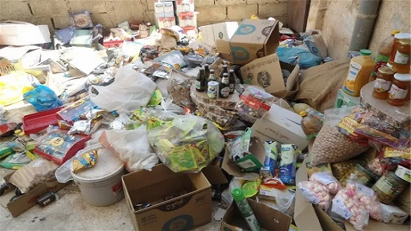 مصادرة طن مواد غذائية فاسدة في بورسعيد