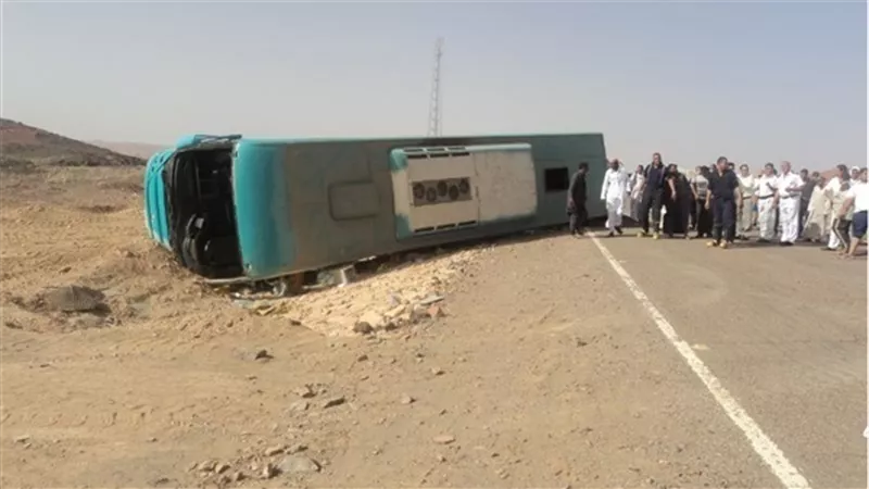 تسليم جثامين حادث طريق نويبع لذويهم