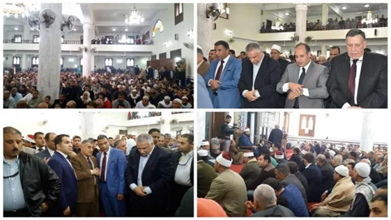 أحمد سليمان خليل ووزير التنمية المحلية يفتتحان مسجد الإخلاص بكوم حمادة