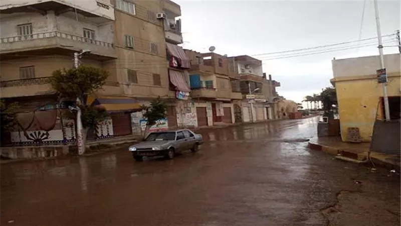 موجة أمطار ورياح شديدة تضرب مدن كفر الشيخ