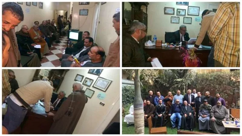 سلامة الجوهري يلتقي أهالي زفتى ويعرض مشاكلهم على محافظ الغربية