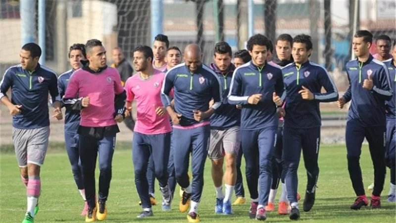 الزمالك يختتم تدريباته استعدادًا لحرس الحدود