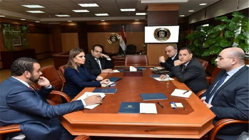 وزيرة الاستثمار والتعاون الدولى تبحث مع رئيسى هيئة الرقابة المالية والبورصة الإسراع فى إصدار مشروعات قوانين