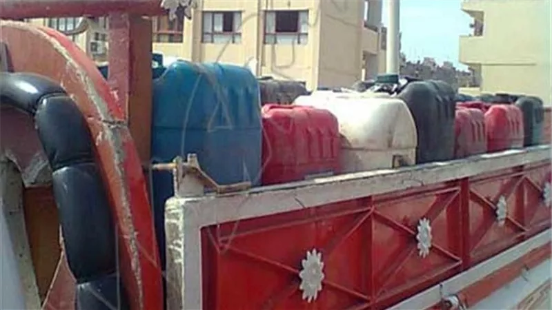 ضبط محطات لتمويل السيارات تبيع السولار فى السوق السوداء