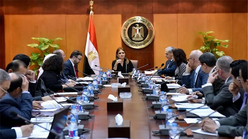 د.سحر نصر تعقد ورشة عمل مع بعثة البنك الدولي