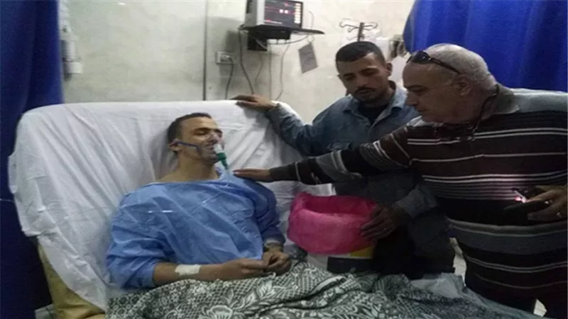 رئيس حي شمال الجيزة يتابع صحة العمال المصابين في حادث الاختناق