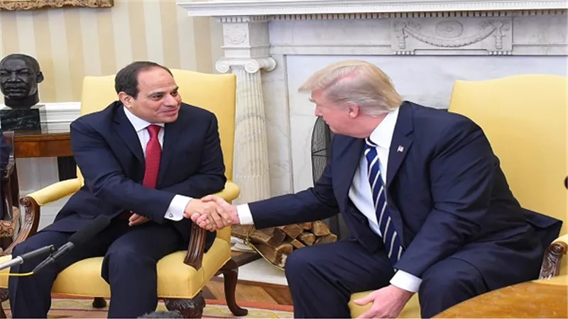 قمة السيسي وترامب .. تتصدر عناوين الصحف العالمية 