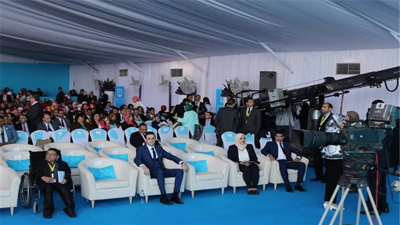 وصول وزراء الصحة والنقل والتخطيط والتموين والصناعة لمؤتمر الشباب