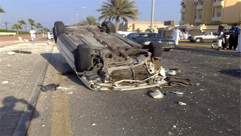 مصرع 4 بينهم طفلان وإصابة أربعة في انقلاب سيارة بالمنيا