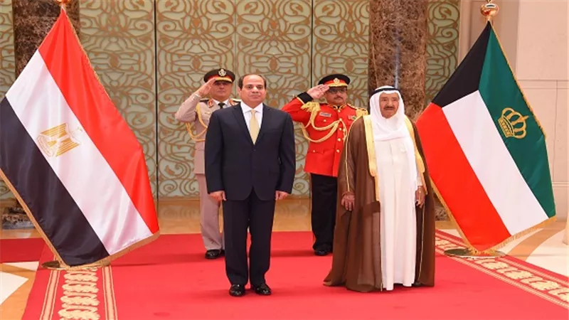 تفاصيل زيارة السيسي الثانية للكويت