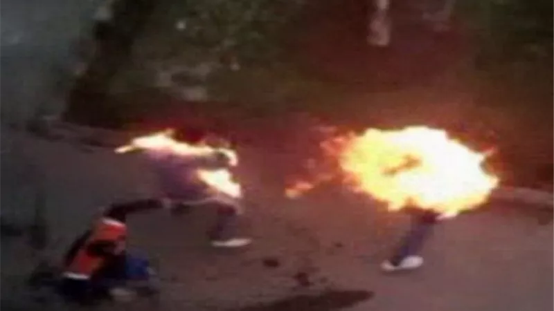 مصرع طفلين حرقا داخل شقة بميت غمر في الدقهلية