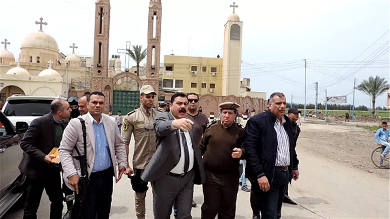 مدير أمن الدقهلية يتفقد الخدمات الأمنية في مولد القديسة دميانة