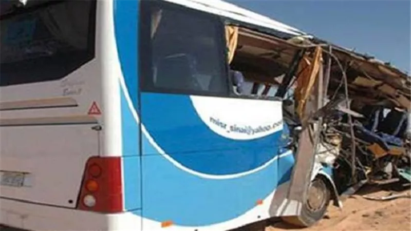 الصحة: مصرع 4 مواطنين وإصابة 7 في حادث تصادم بالعين السخنة