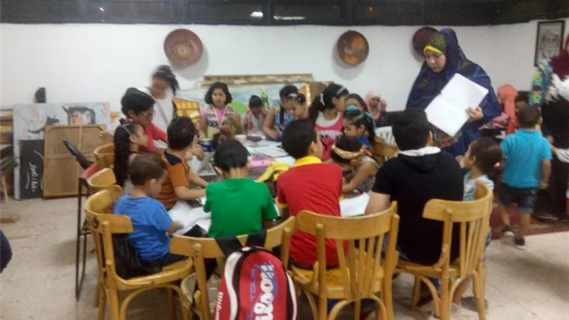 ورش فنية فى الإجازة الصيفية بـ