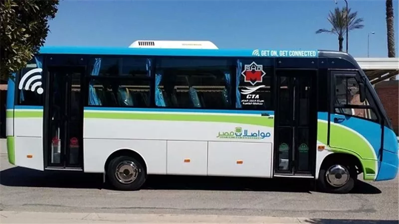 محافظة القاهرة تدفع بخط تجريبي للأتوبيس الذكي