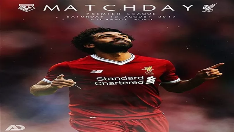 صلاح يتصدر غلاف مباراة ليفربول وواتفورد بالدوري الإنجليزي