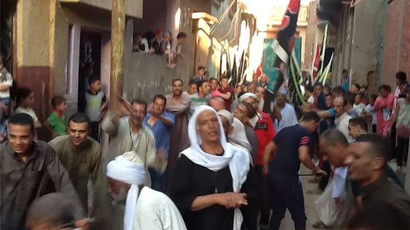 الطرق الصوفية تحتفل بمولد الكريدى وعثمان زغلول في الغربية