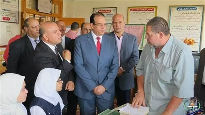 محافظ الدقهليه.. في زيارة لمدارس دكرنس والقري المجاورة في بدايه العام الدراسي الجديد