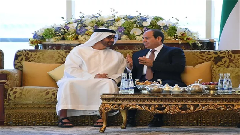 السيسي يحضر المجلس الأسبوعي للشيخ محمد بن زايد آل نهيان