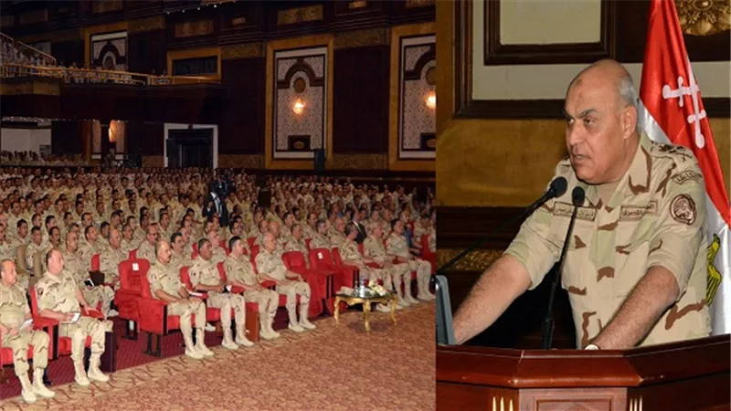 وزير الدفاع يلتقى مقاتلى الجيش الثانى الميدانى 