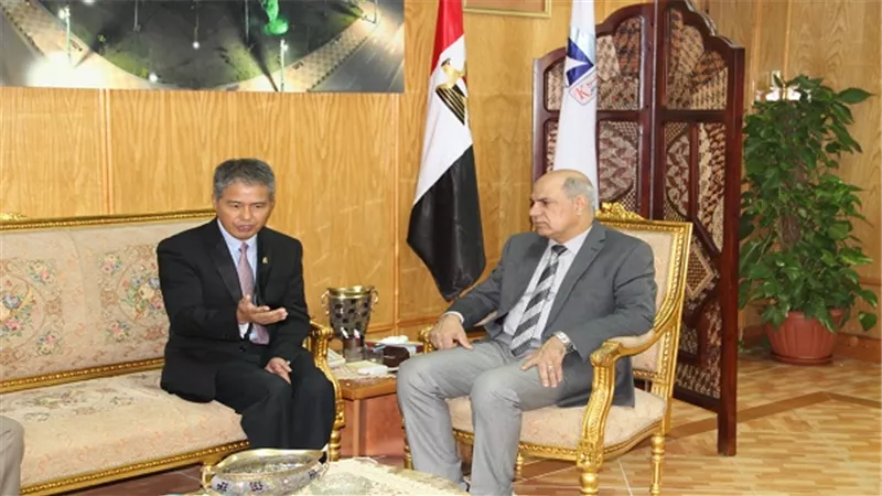 ورشة عمل مصرية صينية بجامعة كفرالشيخ لدراسة الدلتا