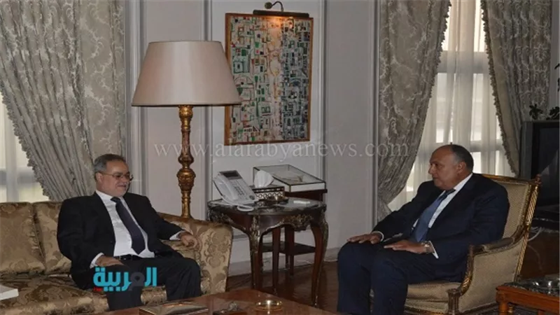سامح شكري يبحث مع وزير الخارجية اليمني مستجدات الاوضاع فى بلاده