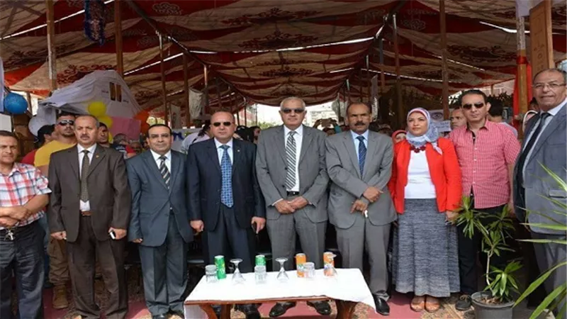 بالصور.. جامعة المنصورة تفتتح مهرجان الأسر الطلابية