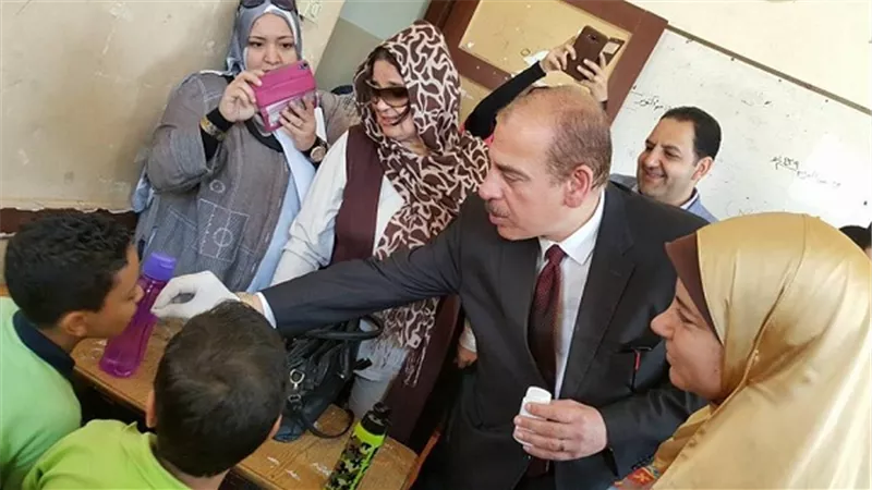 الصحة: تطعيم 2 مليون تلميذ بالمدارس الابتدائية ضد الديدان المعوية