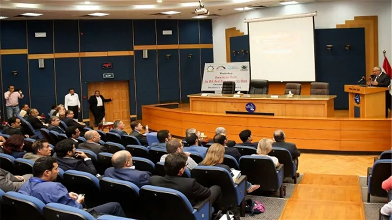 ميناء دمياط محطة دعم لوجستى لخدمة سفن الغاز والبترول