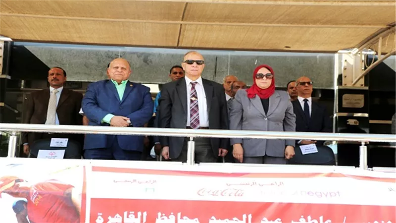 محافظ القاهرة يفتتح مسابقة الاولمبياد الخاص المصري بالقاهرة