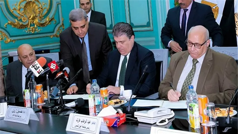 تعاون مشترك بين الوطنية للاعلام وجامعة عين شمس