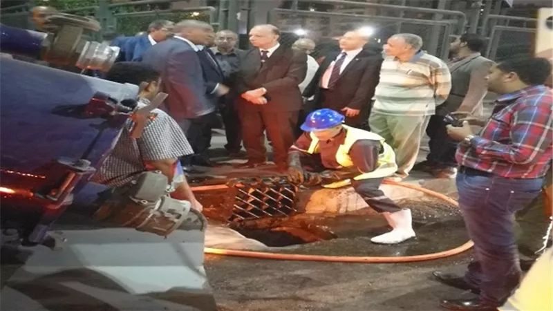 محافظ القاهرة.. تجربة عملية لبيان استعدادات أحياء القاهرة لموسم الأمطار
