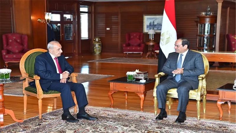 السيسي يستقبل رئيس مجلس النواب اللبناني نبيه بري بشرم الشيخ