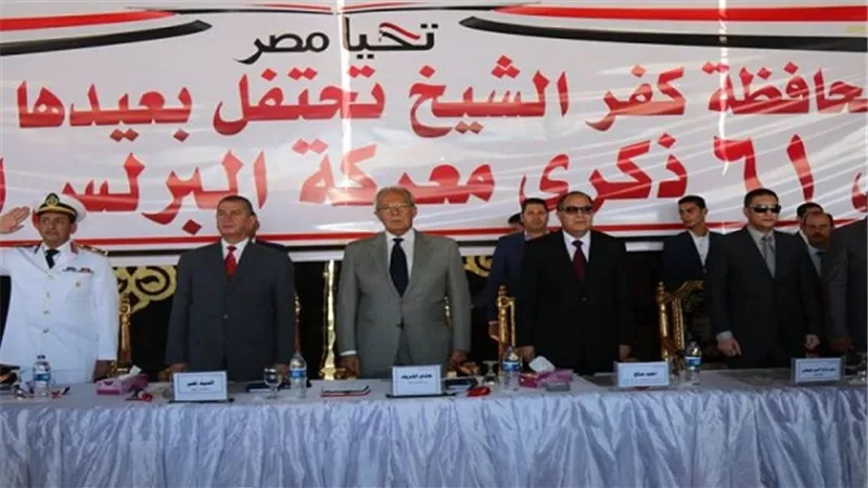 بالصور.. كفرالشيخ تحتفل بعيدها القومي قبل موعده بحضور وزير التنمية المحلية وقيادات البحرية