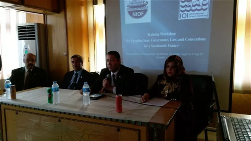 المعهد القومى لعلوم البحار والمصايد ينظم فعاليات ورشة عمل بعنوان 