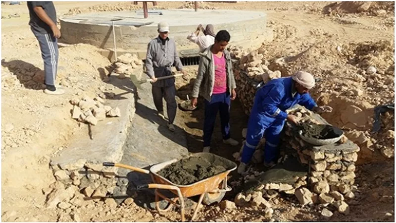 قطاع المياه الجوفية يواصل حفر الآبار لتلبية حاجة الزراعات وإنشاء السدود للحماية من السيول