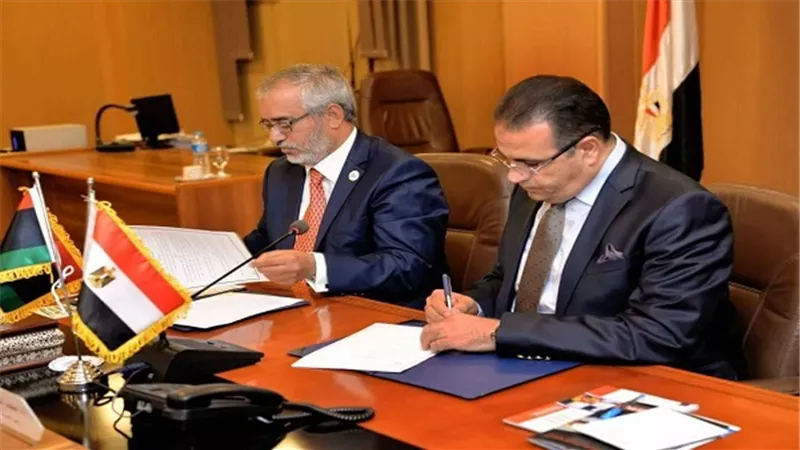 بالصور.. جامعة المنصورة توقع برتوكول تعاون مع الجامعة الليبية الدولية للعلوم الطبية ببنغازى