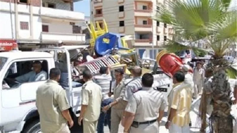 تنفيذ1436حكم قضائى و103 مخالفه بيئيه بقنا  