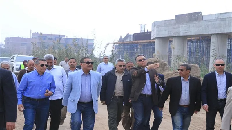 عرفات في جولة تفقدية لمتابعة أعمال تنفيذ القوس الشمالي الغربي للدائري الاقليمي 