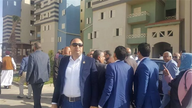 لجنة الإسكان تقوم بزيارة ميدانية إلى مدينة العلمين