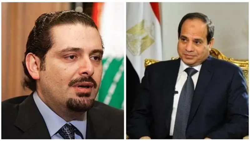 انطلاق مباحثات السيسي والحريري بالاتحادية