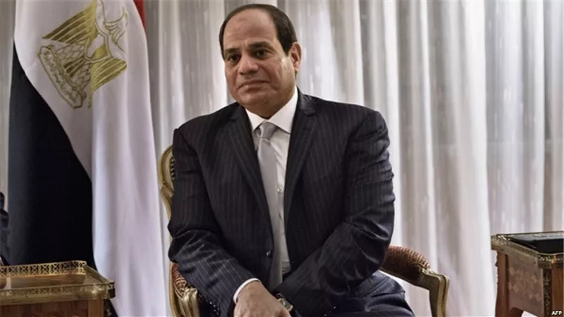 السيسي يستقبل تعازي ولي عهد أبوظبي فى ضحايا حادث مسجد الروضة 