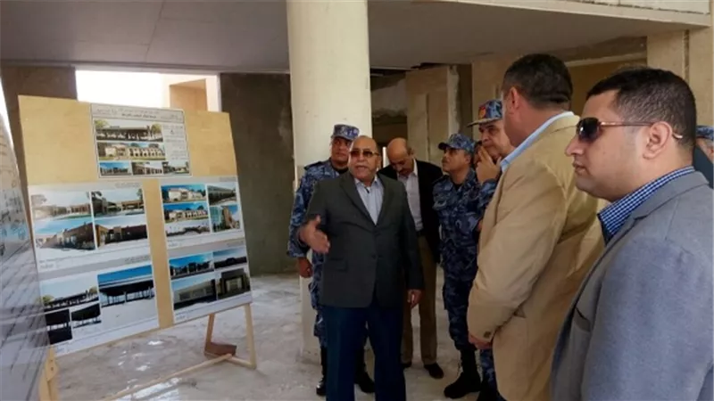 بالصور.. قائد القوات البحرية ورئيس هيئة موانى البحر الاحمر يتفقدون محطة انتظار الركاب بميناء الغردقة